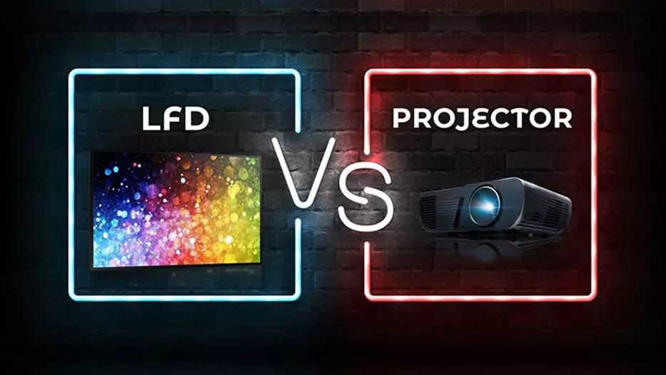 LFD Vs Projector